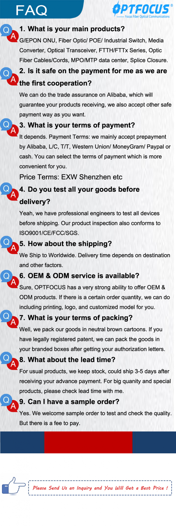 Optfocus FTTH Optical Line Terminal 4 PON 8 پورت 4 پورت 16 پورت MA5608t OLT 7