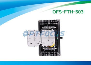 Max 96 cores Fiber Optic Enclosures 8 Port Horizontally Glue Seal  7300g - 9600g
