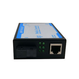 Duplex Mode  Fiber Media Converter , 20KM Switch Media Converter 0.5 KG Weight
