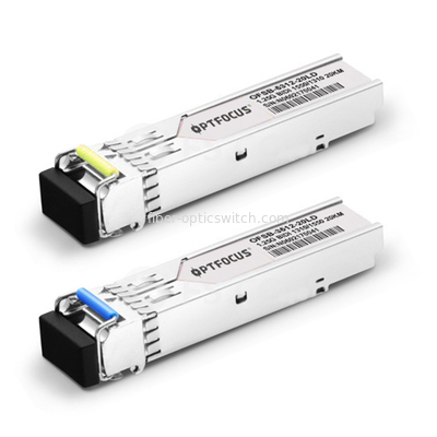 OPTFOCUS  1.25G  SFP Optical Transceiver  OFSB-5312-20LD SFP Optical Transceiver BI-BD SM SC 20KM 1550/1310NM