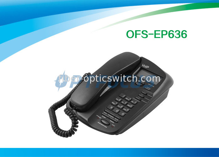 Two Ports RJ-45 SIP Conference Phone POE 10 / 100BASE-T Ethernet Connection