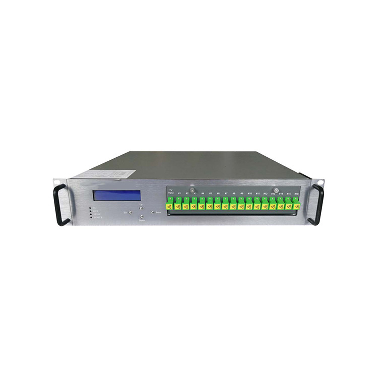EDFA Erbium Doped Fiber Amplifiers 1U 19 Inch Rack Housing For CATV HFC PON
