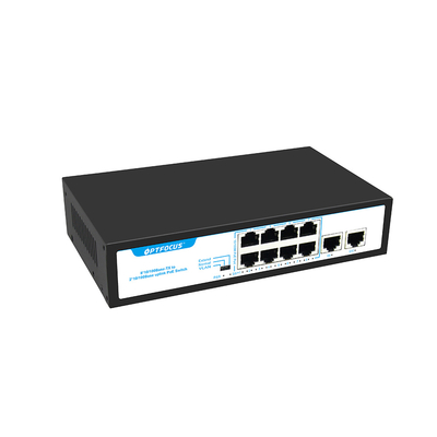 سوئیچ 2 لایه PoE Ethernet متصل با پشتیبانی QoS