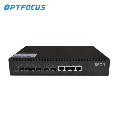 20W 100M GPON EPON OLT 20km فاصله انتقال مصرف برق کم