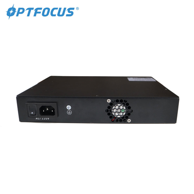24 پورت GPON EPON OLT 10G 2.5G/1.25G/1G/100M 300mm*440mm*45mm